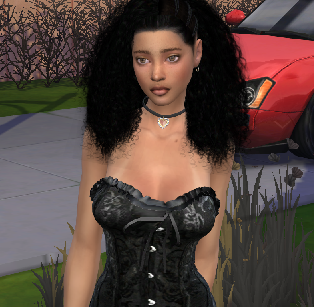 sims 4 alpha cc download brunette female Meriem Ben Hadda by Bonita100 Body View