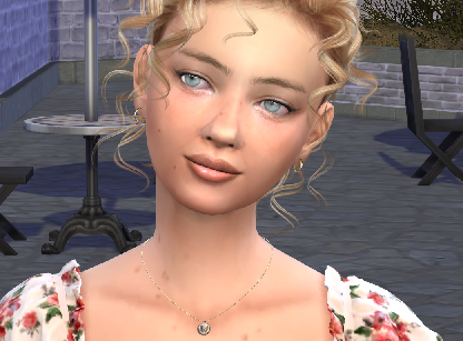 sims game cc download blonde female Sofie Rasmussen by Bonita100 Face View