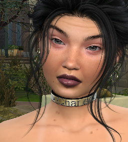 sims alpha cc style download woman Mei Prescott by Bonita100 Face View