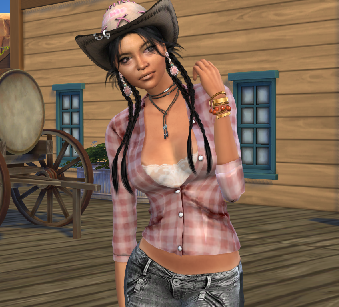 sims cc download occult female Nayana Morning Star by Bonita100 Body View