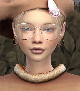 sims alpha cc style download blonde female Therese Gruber by Bonita100 Face View