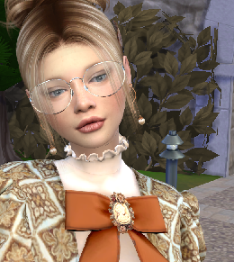 sims 4 premium cc download blonde female Therese Gruber by Bonita100 Face View