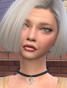 sims 4 custom character download woman Rebecca Williams by Bonita100 Face View
