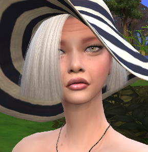 the sims 4 custom content download woman Rebecca Williams by Bonita100 Face View