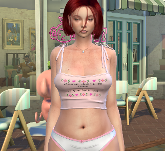 sims alpha cc download redhead female Amy Prescott by Bonita100 Body View