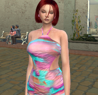 the sims 4 premium cc download townies female Amy Prescott by Bonita100 Body View