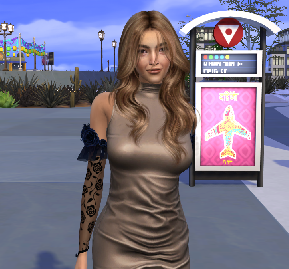 sims 4 premium cc download occult female Harper Potter by Bonita100 Body View