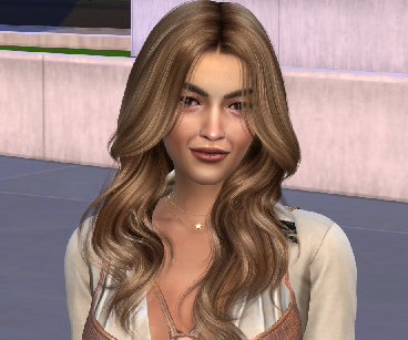the sims 4 alpha cc style download girl Harper Potter by Bonita100 Face View