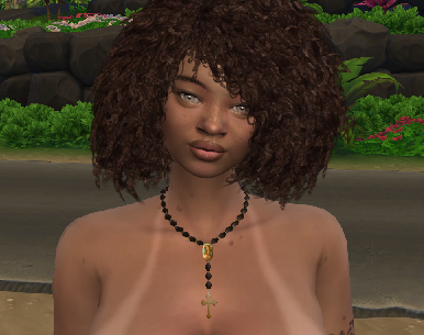 sims4 custom content download girl Ana Paula dos Santos by Bonita100 Face View