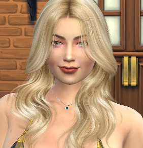 sims game cc download girl Melanie Pelletier by Bonita100 Face View