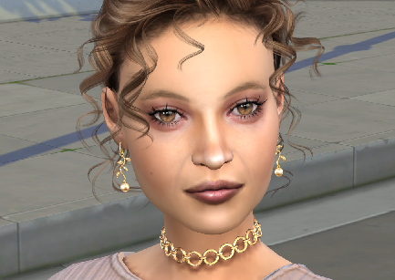 the sims 4 premium cc download woman Sonia Rodrigues by Bonita100 Face View