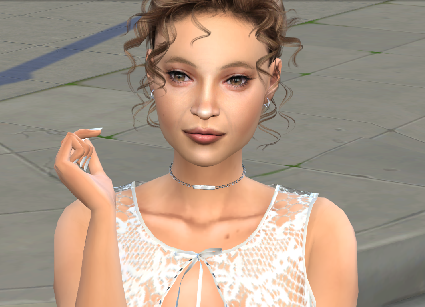 sims4 cc download woman Sonia Rodrigues by Bonita100 Face View