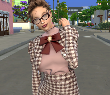 the sims 4 alpha cc download brown hair female Sonia Rodrigues by Bonita100 Body View