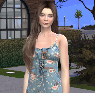 sims4 high detail download girl Megan Collins by Bonita100 Body View