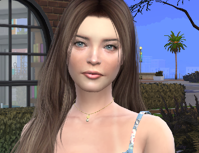 the sims 4 premium cc download brown hair female Megan Collins by Bonita100 Face View