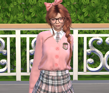 sims4 realistic style download girl Ellie Stuart by Bonita100 Body View
