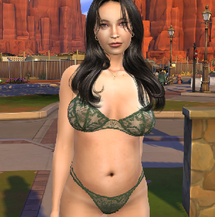 sims4 cc download girl Fernanda Castellanos by Bonita100 Body View