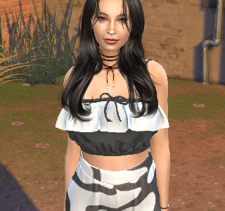 sims 4 high detail download girl Fernanda Castellanos by Bonita100 Body View