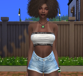 sims4 premium cc download black girls female Destiny Duval by Bonita100 Body View