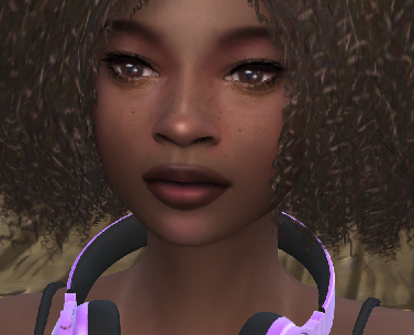 sims4 alpha cc download girl Destiny Duval by Bonita100 Face View