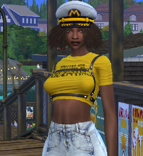 the sims 4 realistic style download black girls female Destiny Duval by Bonita100 Body View