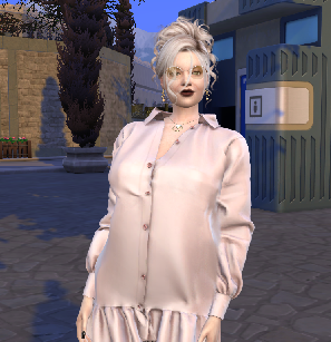 sims realistic style download woman Anja Katharina Stadler by Bonita100 Body View