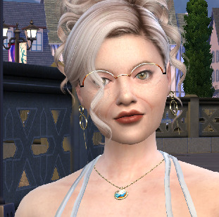 sims4 premium cc download gray-haired female Anja Katharina Stadler by Bonita100 Face View
