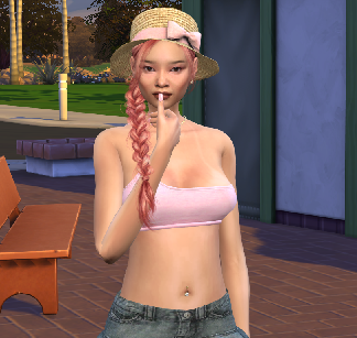 sims4 high detail download asian girls female Kai-Lin Wu by Bonita100 Body View