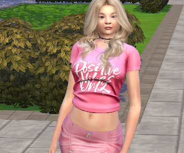 sims game custom content download girl Mengxi Liu by Bonita100 Body View