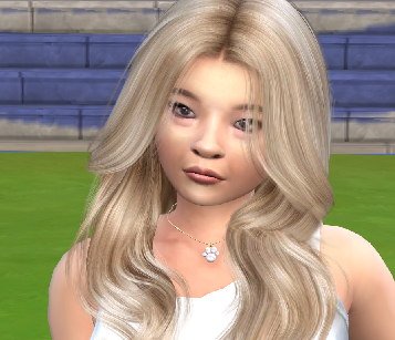 sims game high detail download dyed-hair female Mengxi Liu by Bonita100 Face View