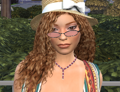 sims4 custom sim download girl Nina Moretti by Bonita100 Face View