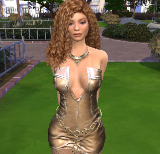 sims4 alpha cc style download redhead female Nina Moretti by Bonita100 Body View