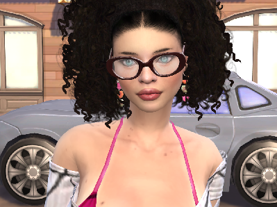 sims4 custom content download girl Yasmin Petrov by Bonita100 Face View
