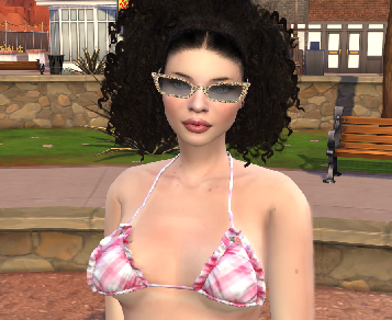 sims alpha cc download girl Yasmin Petrov by Bonita100 Face View