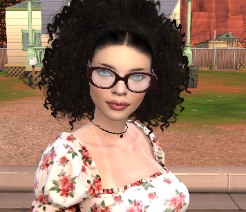 the sims 4 premium cc download girl Yasmin Petrov by Bonita100 Face View