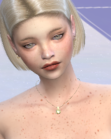 sims 4 custom content download blonde female Freja Madsen by Bonita100 Face View