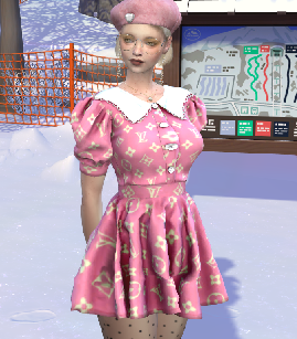 sims4 cc download girl Freja Madsen by Bonita100 Body View