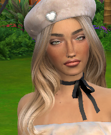 sims 4 custom character download woman Jessica Serrano by Bonita100 Face View