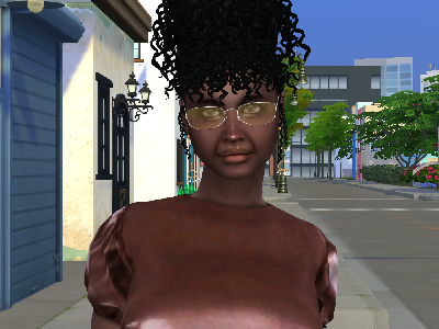 sims realistic style download girl Ayanda Khumalo by Bonita100 Face View