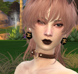sims game high detail download dyed-hair female Misaki Sato by Bonita100 Face View
