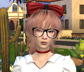 sims custom content download asian girls female Misaki Sato by Bonita100 Face View