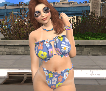 the sims 4 alpha cc download girl Paola Quintero by Bonita100 Body View