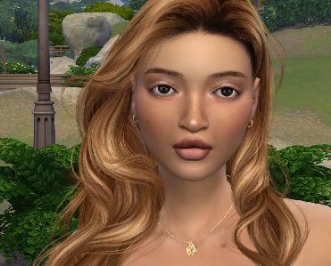 sims high detail download dyed-hair female Sharon Copa by Bonita100 Face View