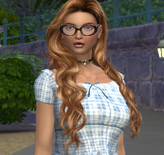 sims4 custom sim download native american female Sharon Copa by Bonita100 Body View