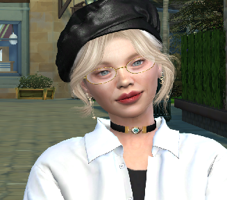 the sims 4 high detail download woman Ana Gabriela Becker by Bonita100 Face View