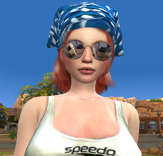 sims game cc download girl Ruby McCarthy by Bonita100 Face View
