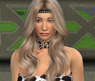 sims4 custom content download blonde female Liana Morel by Bonita100 Face View