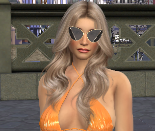 the sims 4 premium cc download blonde female Liana Morel by Bonita100 Face View