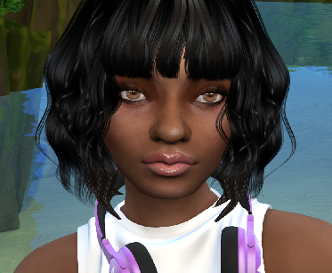 sims high detail download black girls female Emely Rodriguez by Bonita100 Face View