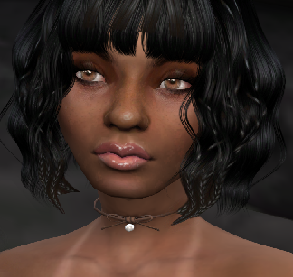 the sims 4 custom content download black girls female Emely Rodriguez by Bonita100 Face View